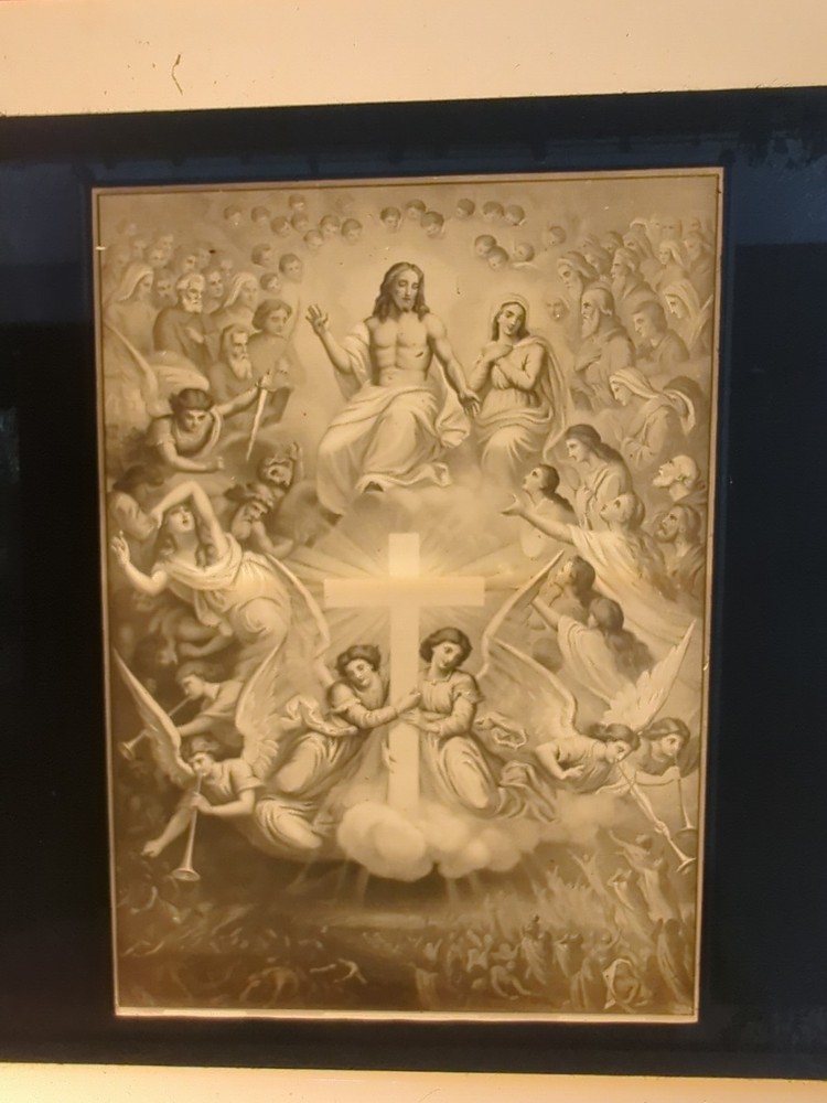 Six Lantern Slides Religious