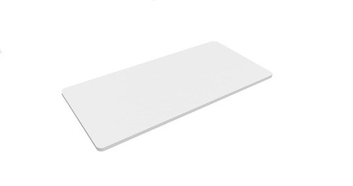 Flexispot 55 x 28-inch Rectangular Chipboard Desktop Only - Frame TB-R5528W-CB