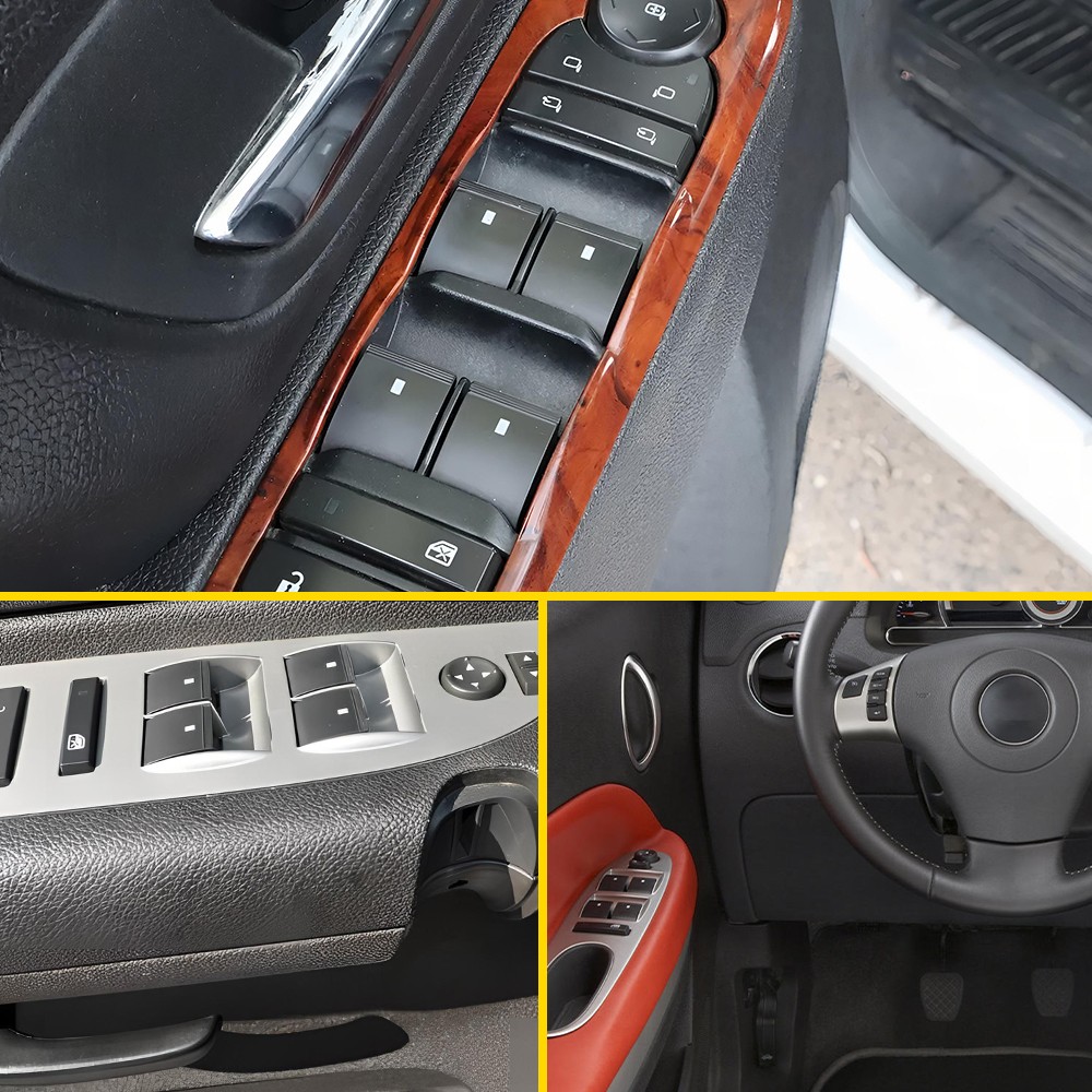 Window Control Switch Mirror Door Lock Driver For 2007-2013 Chevy Silverado 1500