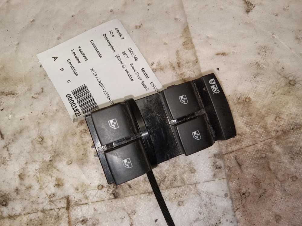BUICK ENVISION Front Door Switch (driver's), window 19 20