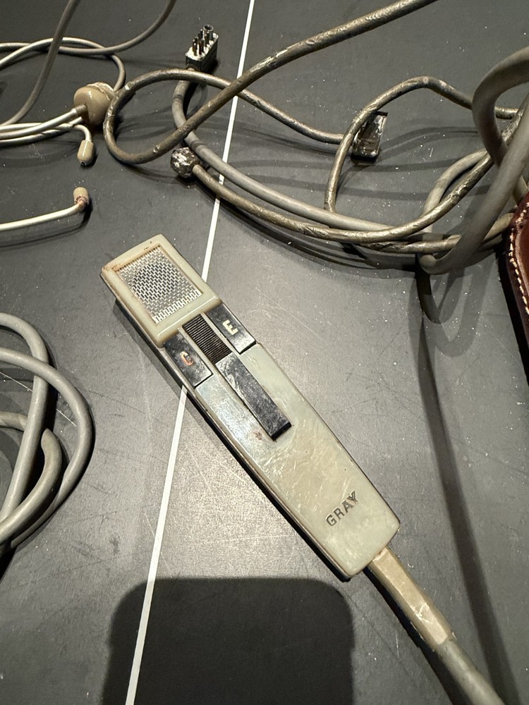 Gray Audograph accessories circa 1940s