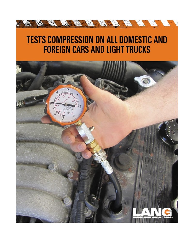 Lang Tools TU-30A Compression Tester Set