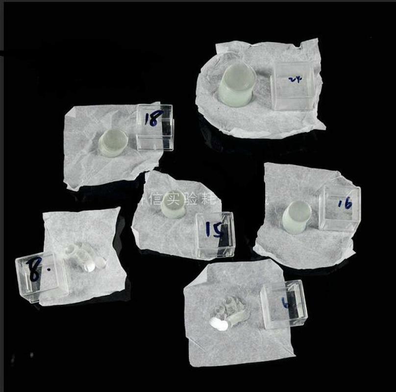 100pcs Blank Microscope Round Cover Glass Cover Slips 3mm-101mm for Lab Medical
