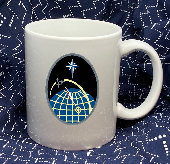 U.S. SPACE FORCE mug with 2nd Space Operations Squadron Crest