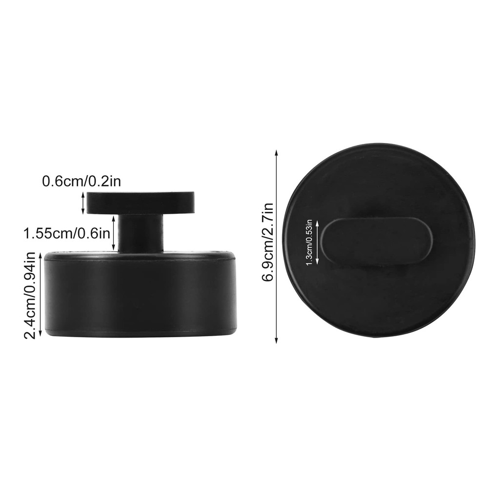 DEDC Jack Pads Compatible with Corvette - 4Pcs, Non-Slip 4 PCS,
