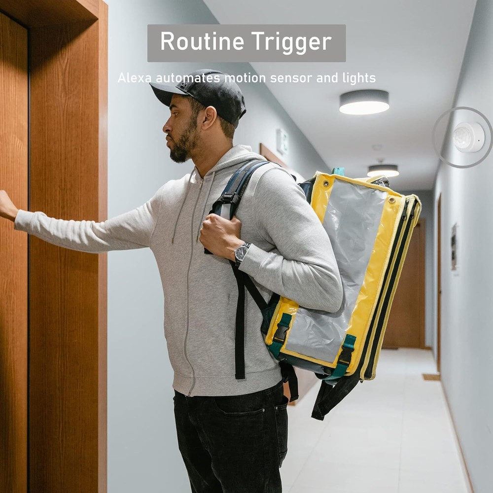 5 Zigbee Wireless Motion Sensor Detector for Alexa Smart Home Assistant Hubitat