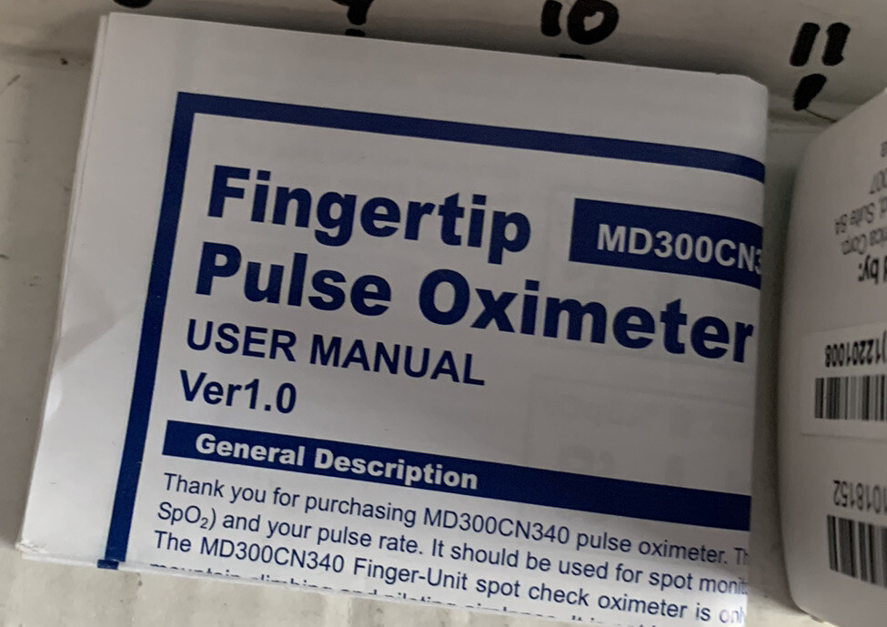 Fingertip Pulse Oximeter