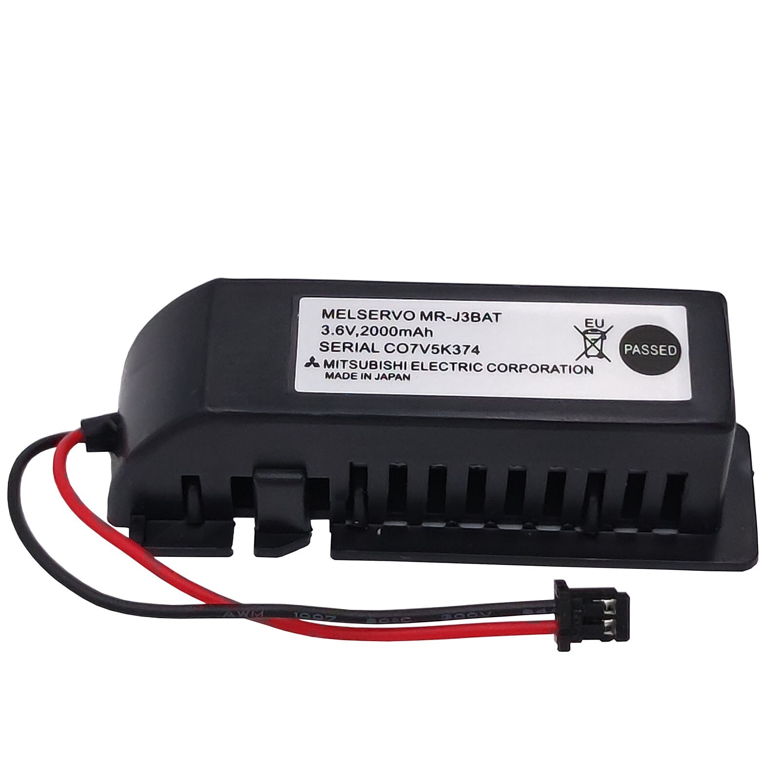 25X MR-J3BAT PLC Battery For Mitsubishi MELSERVO MR-J3 with Plug 3.6V 2400mAh A