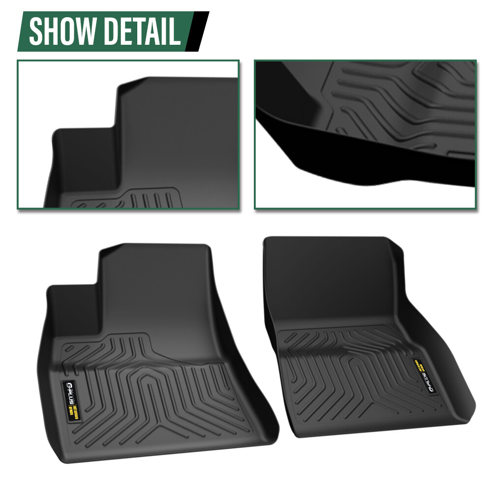Fit For 2017-2023 Tesla Model 3 All Weather TPE Floor Mats Protection Liners
