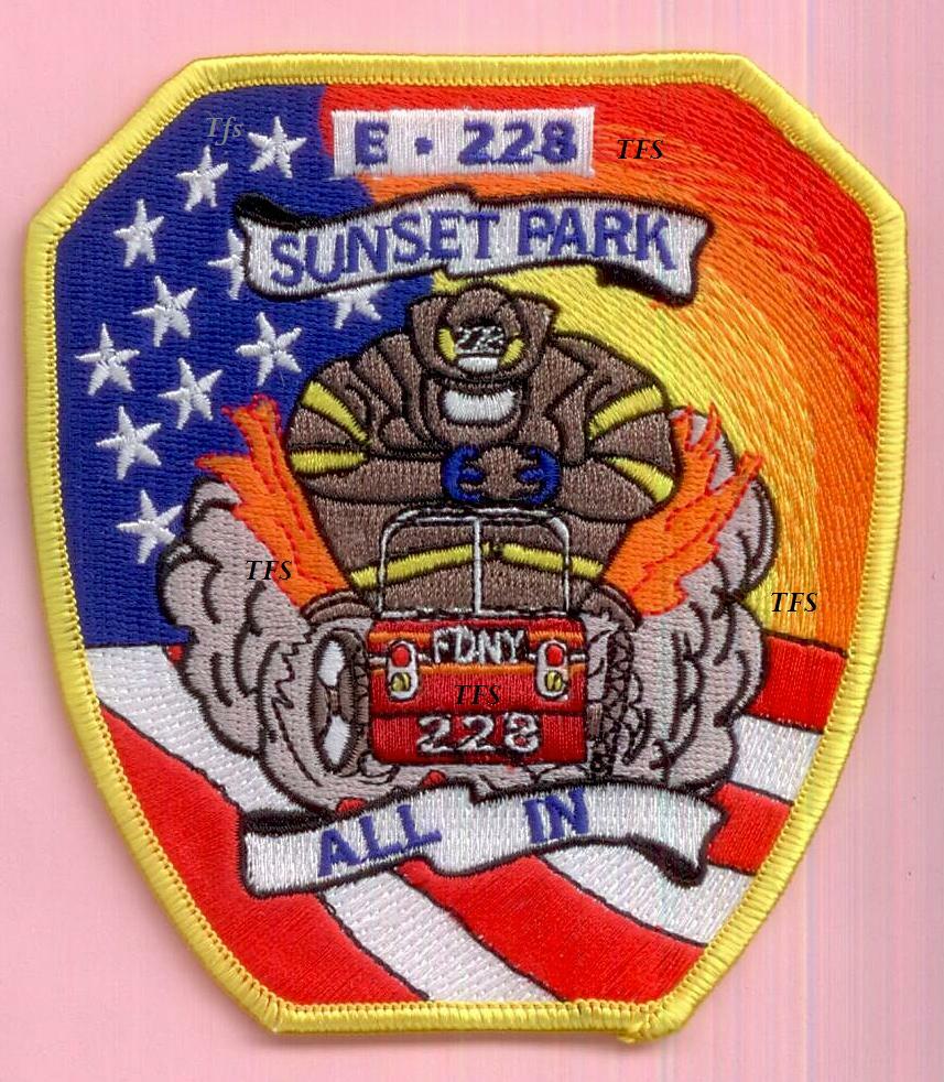 New York City Fire Dept Engine 228 Patch All In
