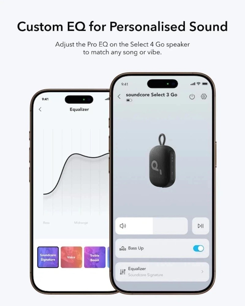 Soundcore Select 4 Go Bluetooth Speaker by Anker, Floatable IP67 Outdoor -2 Pack