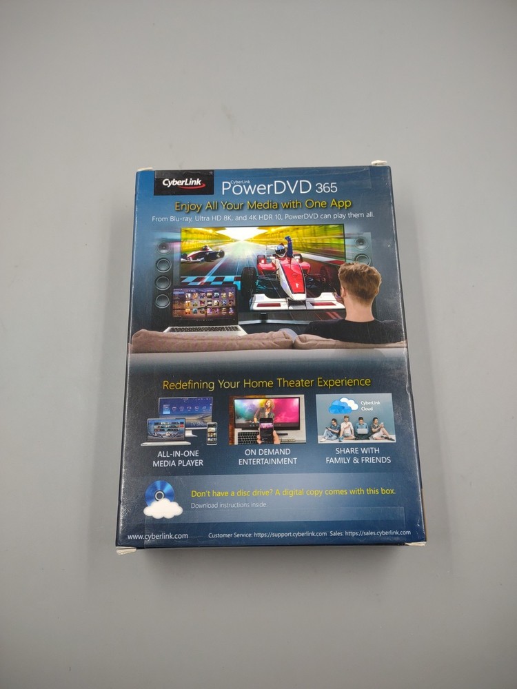 CyberLink PowerDVD 365 1-Year Subscription (1 PC)