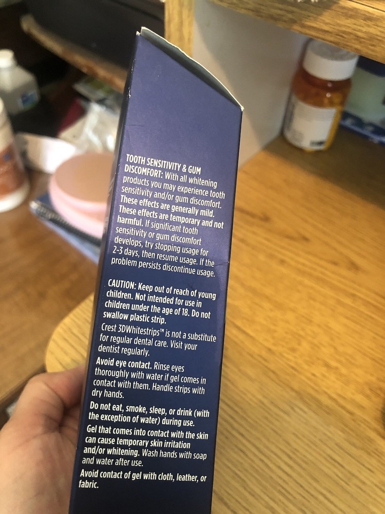 Crest White Strips