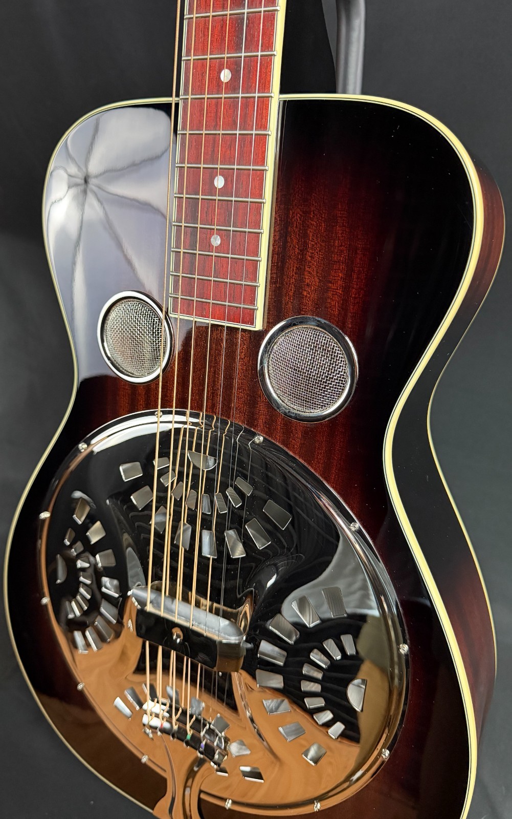 Recording King RR-36S-VS Maxwell Square Neck Resonator Guitar Vintage Sunburst