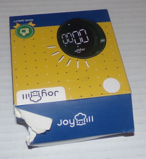 JOYHILL Digital Kitchen Timer, Large LED Display with Magnetic White NEW