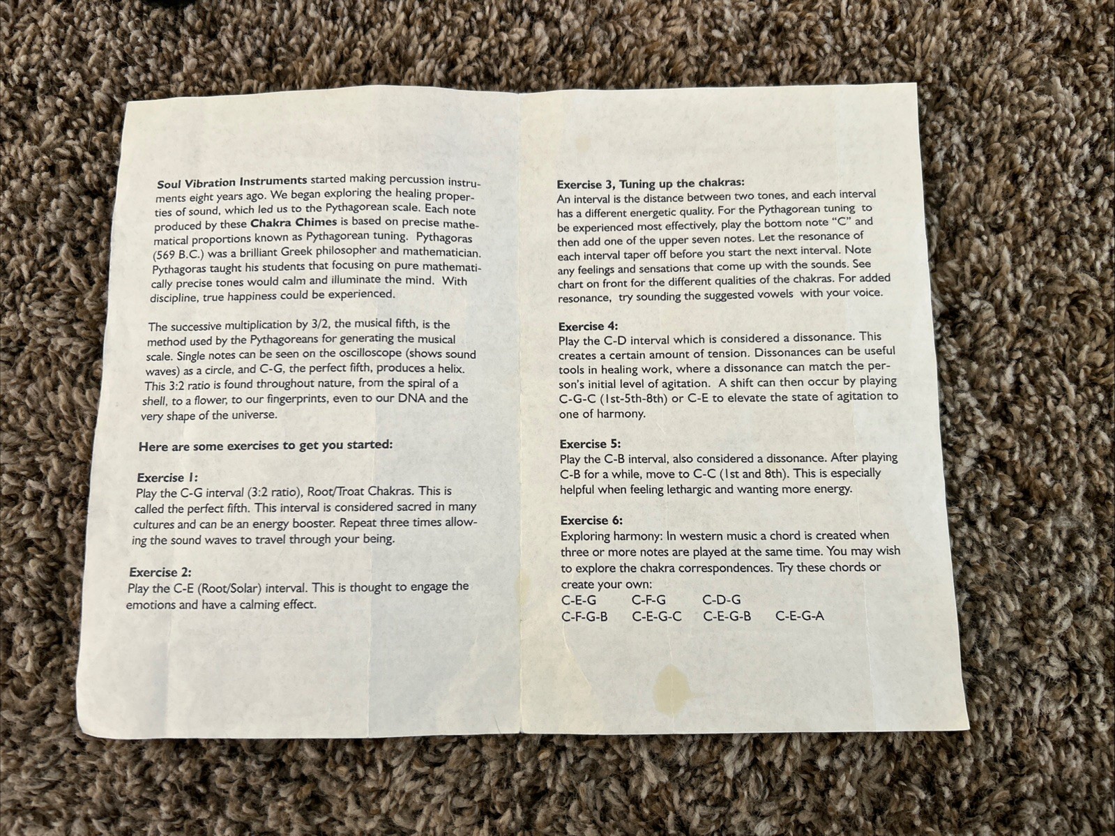 Soul Vibration Instrumets Chakra Chimes Therapy Xylophone