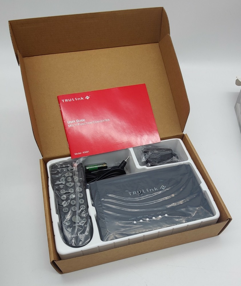 New Cables To Go C2G TRULINK 40481 Multi-Function Converter w/ CATV Tuner