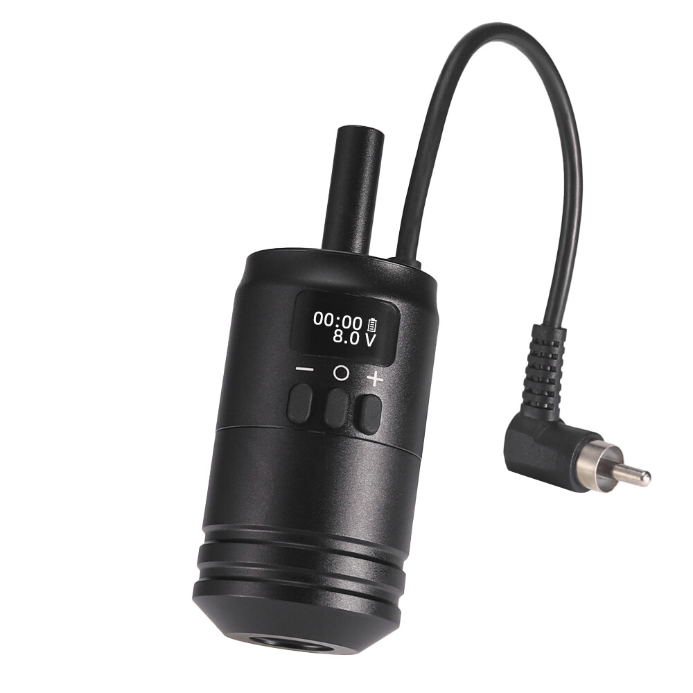 Wireless Tattoo Cartridge Grips Build-in Battery 2 in 1 Grip For Motor Machines