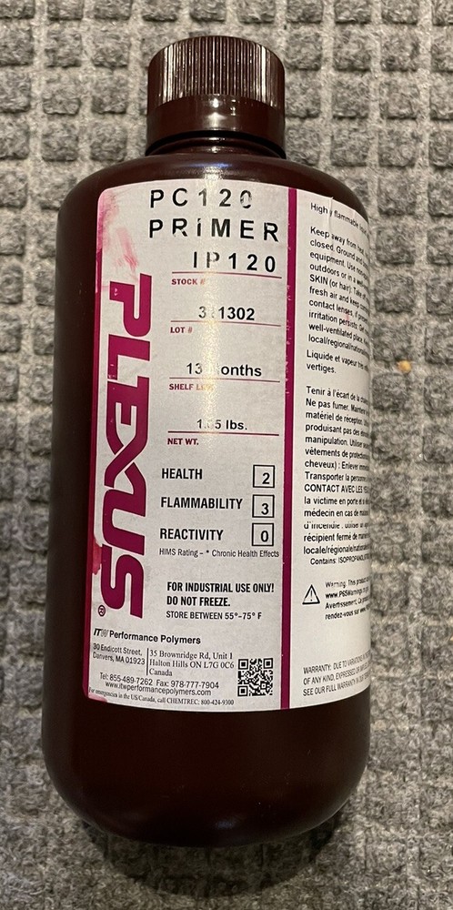 PLEXUS PC120 - 1 quart Bottle Primer/Conditioner IP120 - Please read description