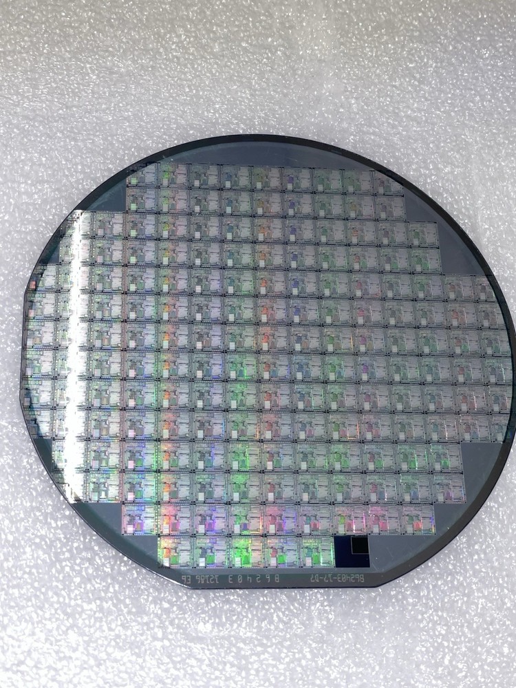 5” Silicon Wafer  Input / output Inc.  Seismic Imaging Technology. Vintage 2001.