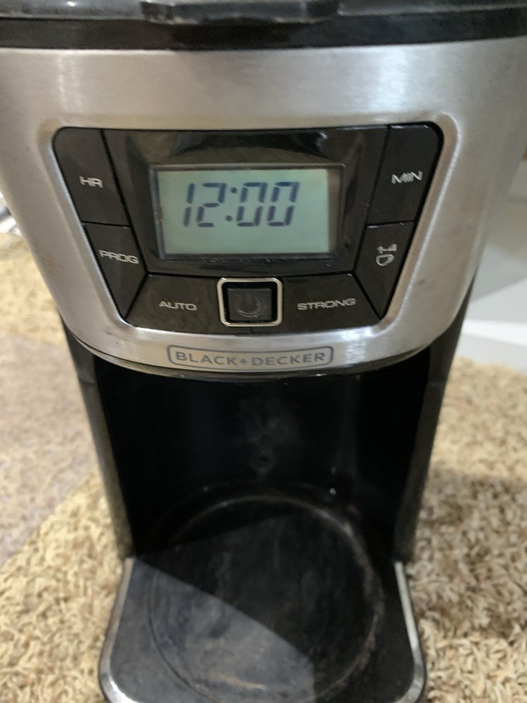 Preowned BLACK + DECKER 12-Cup Thermal Coffee Maker CM2035B Stainless Black
