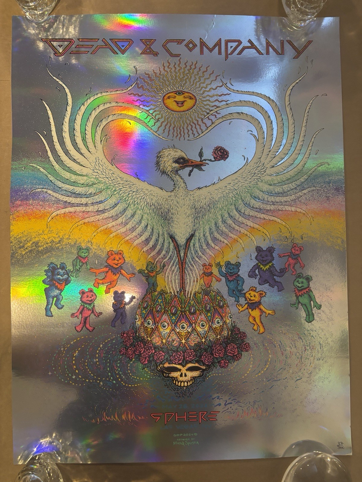 DEAD & COMPANY/ 2024/ SPHERE/ SPUSTA poster