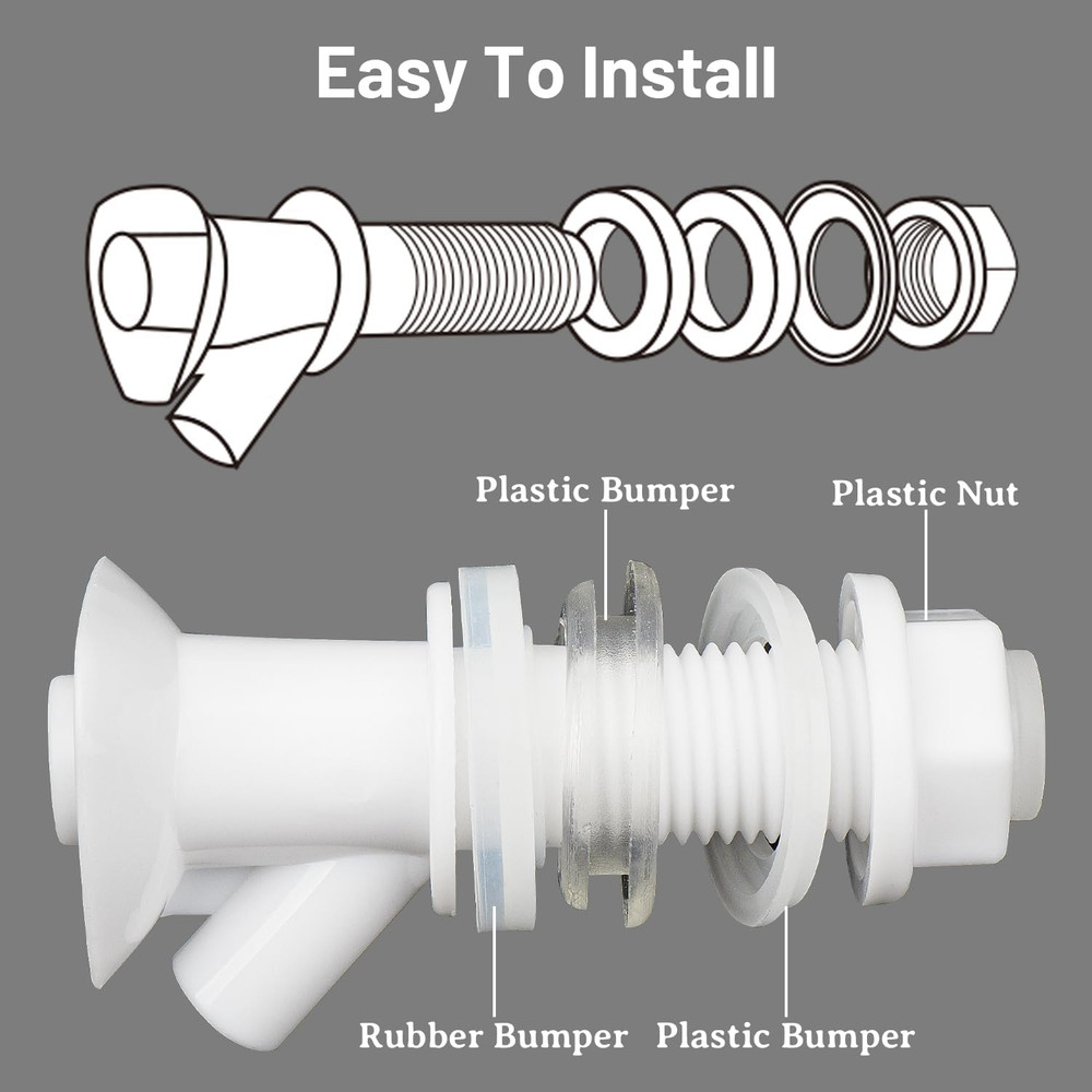 3 Pcs Push-Button Cooler Spigot Replacement, Compatible with Rubbermaid Gott Coo