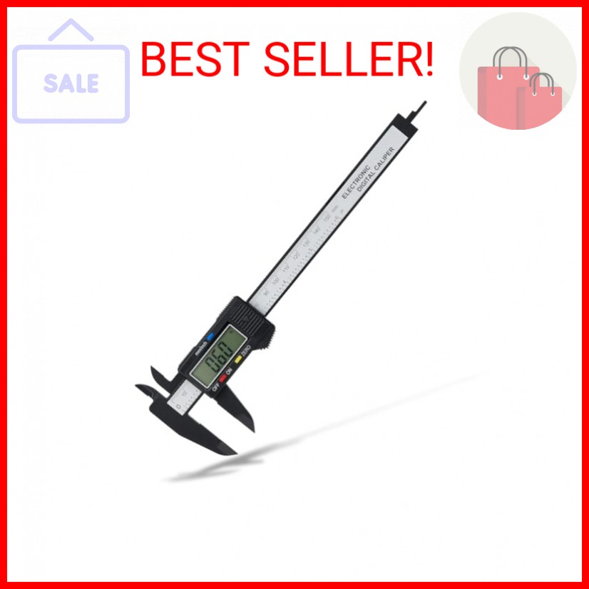 Digital Caliper, Adoric 0-6" Calipers Measuring Tool - Electronic Micrometer Cal