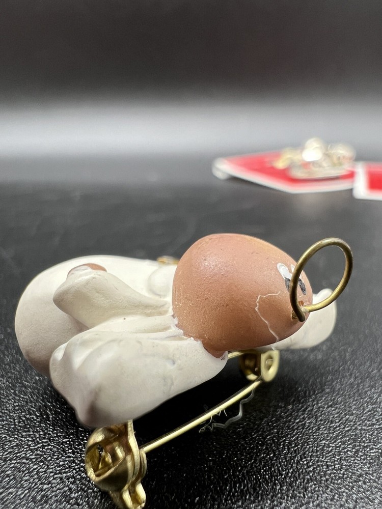 Kirk Angel Cross Pin, Marked 2001