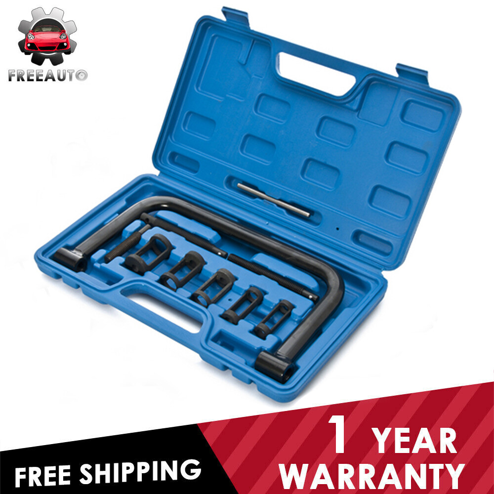 Cylinder Head Valve Spring Installer Remover Tool Set OHV/OHC Compressor Engine