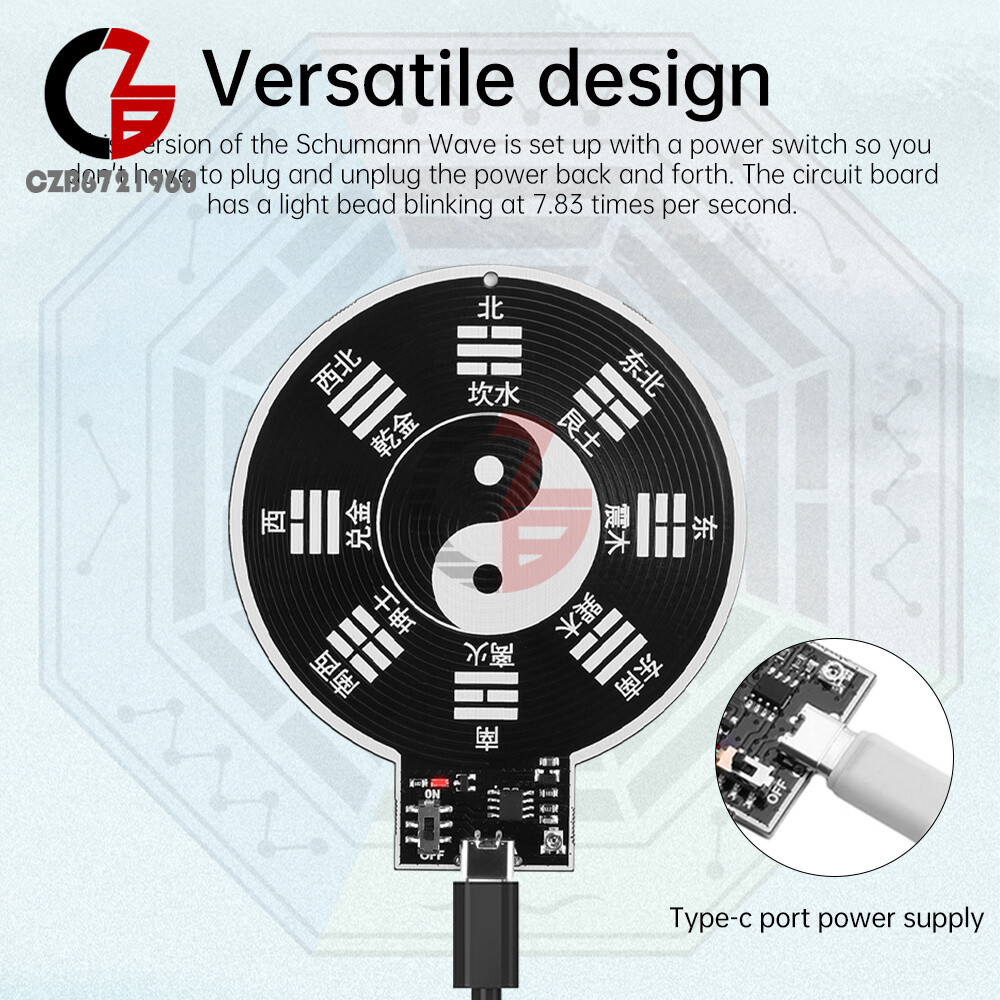 7.83Hz Schumann Wave Generator Ultra-Low Frequency Pulse Wave Generator Type-C