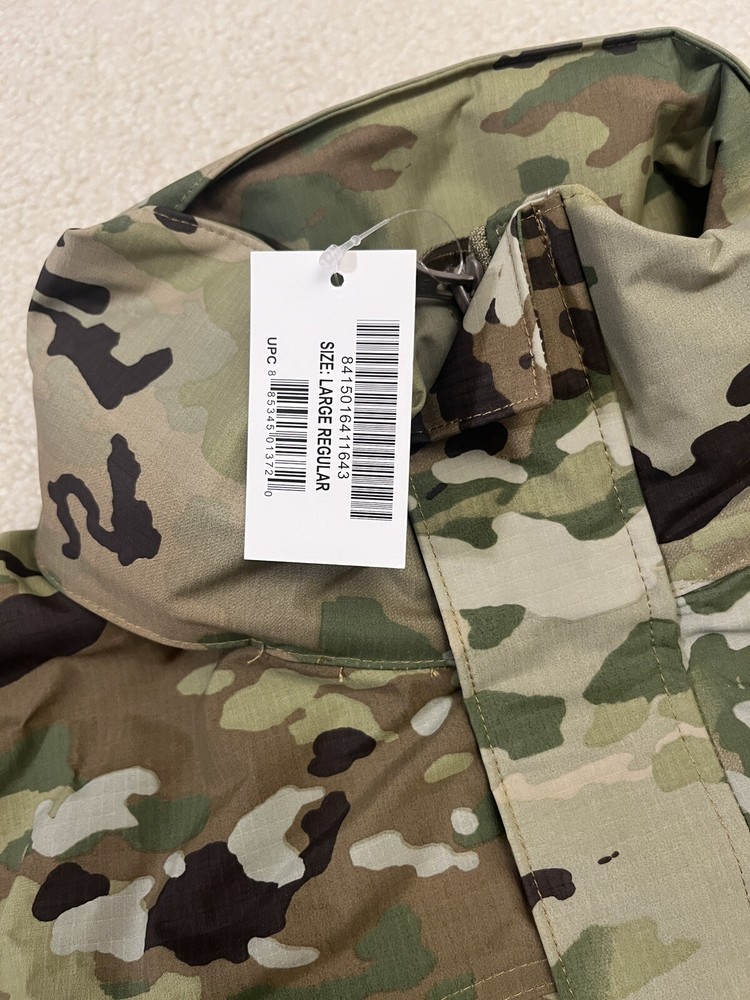 USGI OCP Cold Weather Jacket ECWCS Water Resistant Wind Proof Rain shell BAF NEW