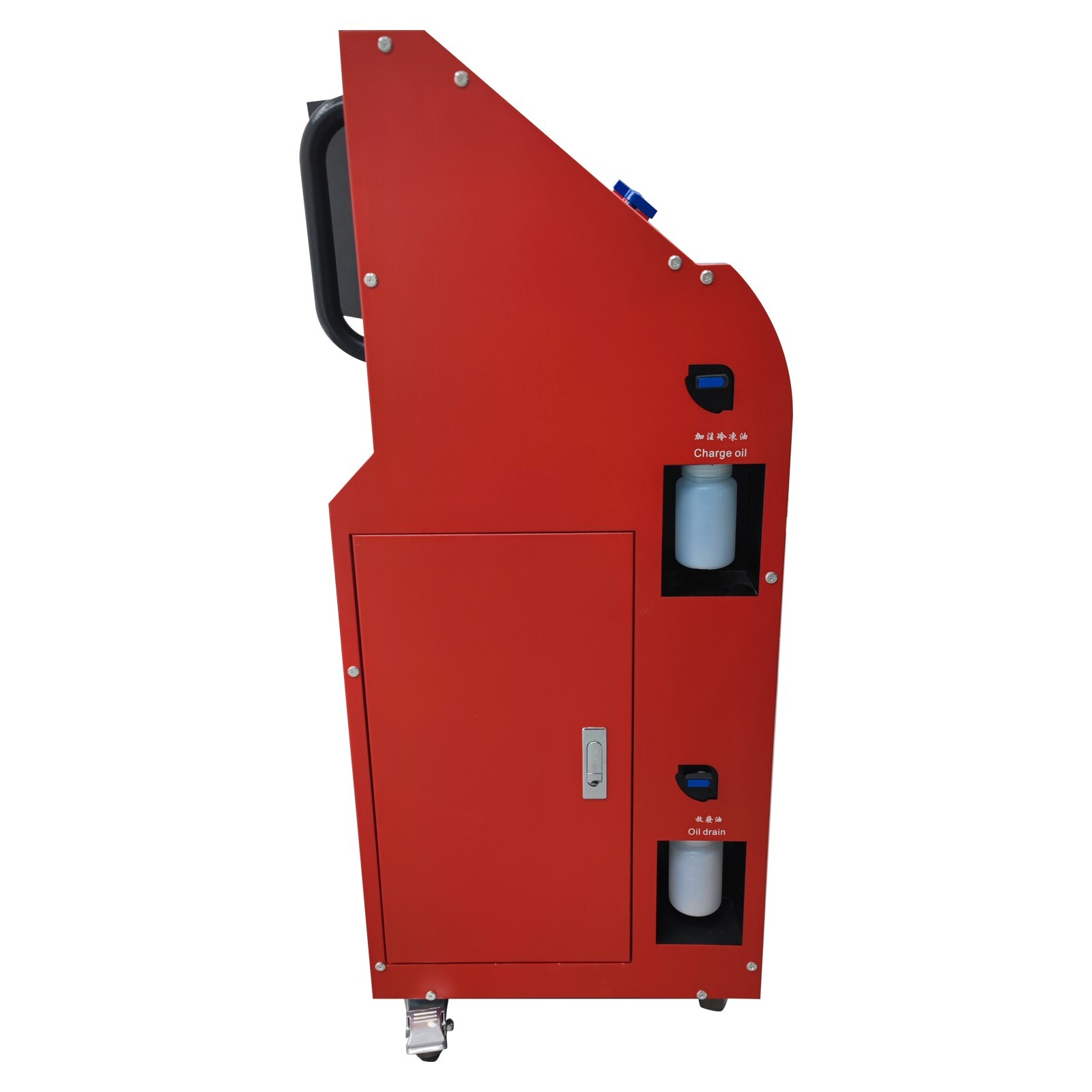 110V Car A/C Refrigerant Filling Machine Fault Detection Automatic Oil Filling