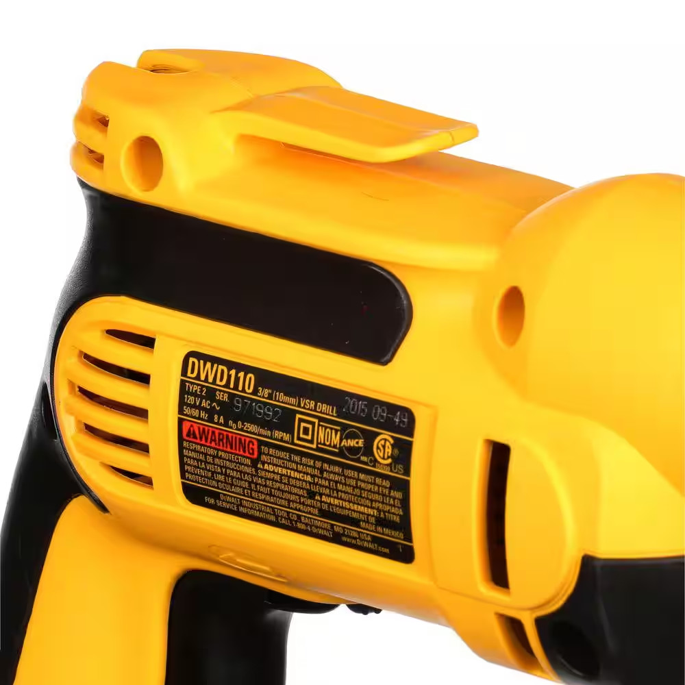 Dewalt 8 Amp Corded 3 8 in Variable Speed Drill