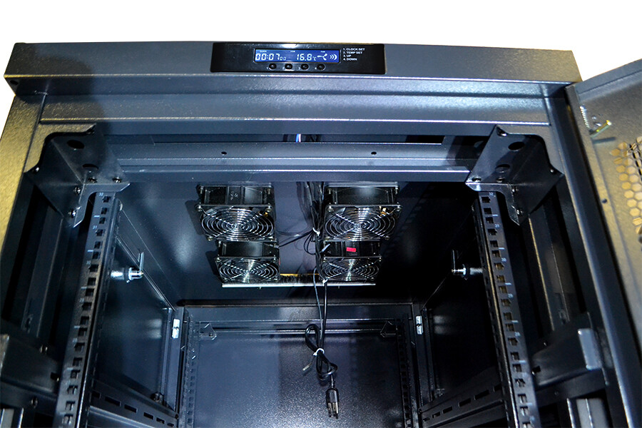 22U Server Rack It Data Cabinet Network Enclosure Accessories $190 Value