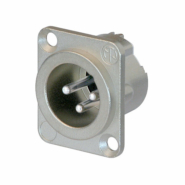 Neutrik 3 Rod NC3MD-LX Plug Panel