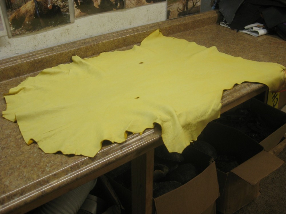 Top Grain Deer Leather #0006777 Row YY