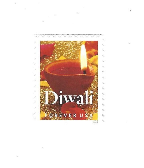 STAMP US SCOTT 5142 "Diwali" FOREVER MNH 2016