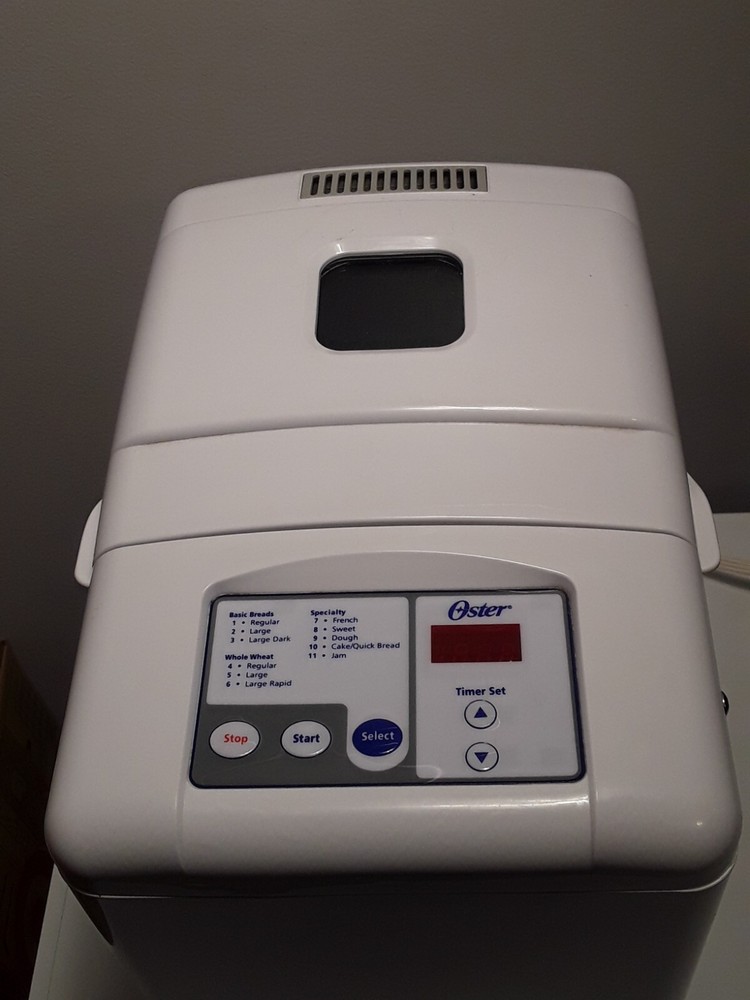 Oster Automatic Deluxe Bread Dough Maker Model 5814 Tested Working