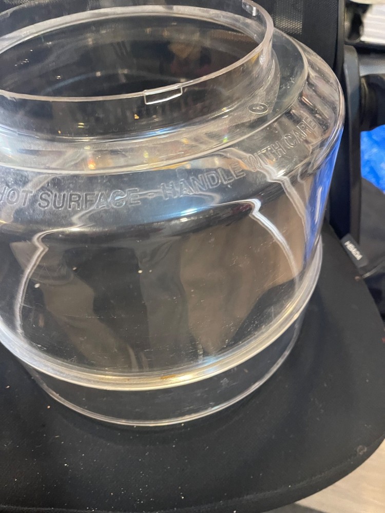 NuWave Pro Infrared Oven Clear Dome & 3” Extender Ring Replacement Set