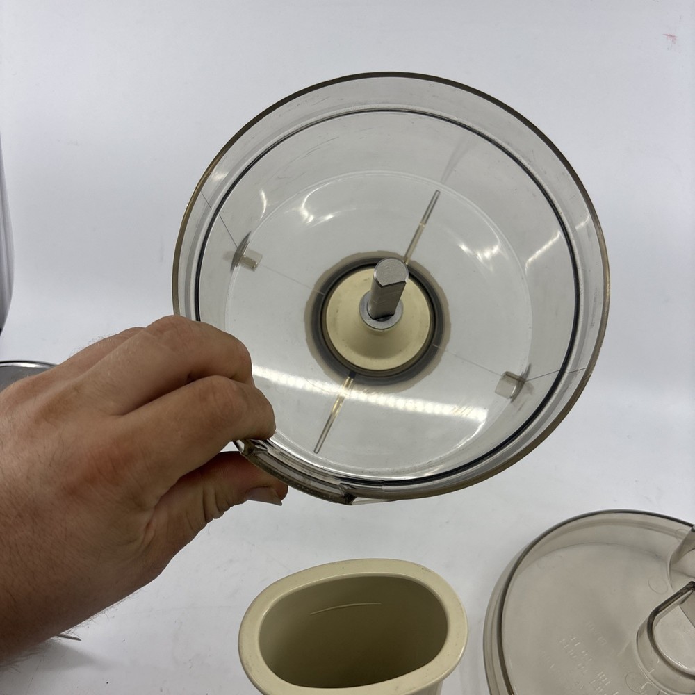 General Electric Food Processor Replacement Work Bowl Assembly With Lid & Pusher