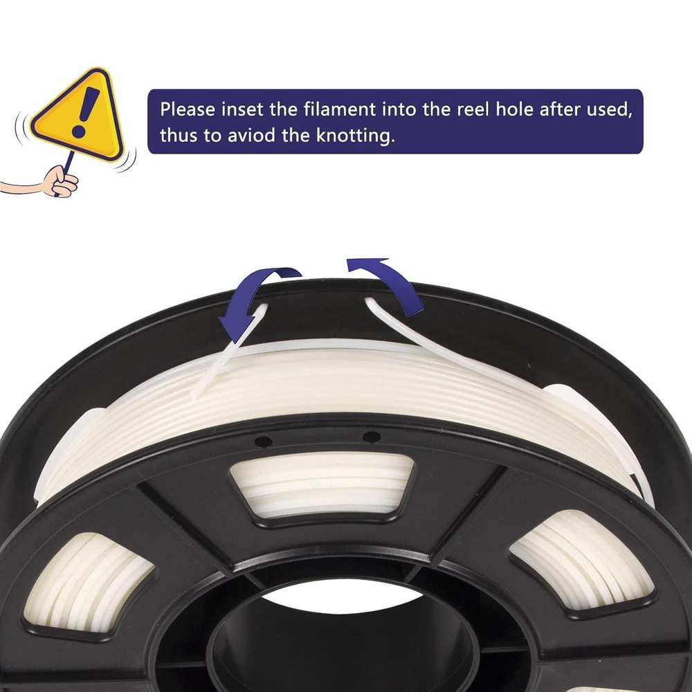 Multicolor Glow Filament Bundle 1.75mm 4 Pack