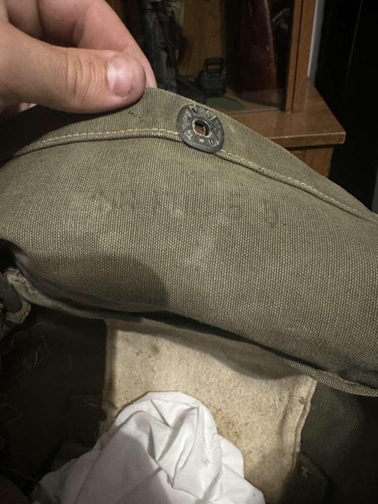 Ww2 U.S M6 Lightweight Gas Mask Bag/GP Bag With Strap