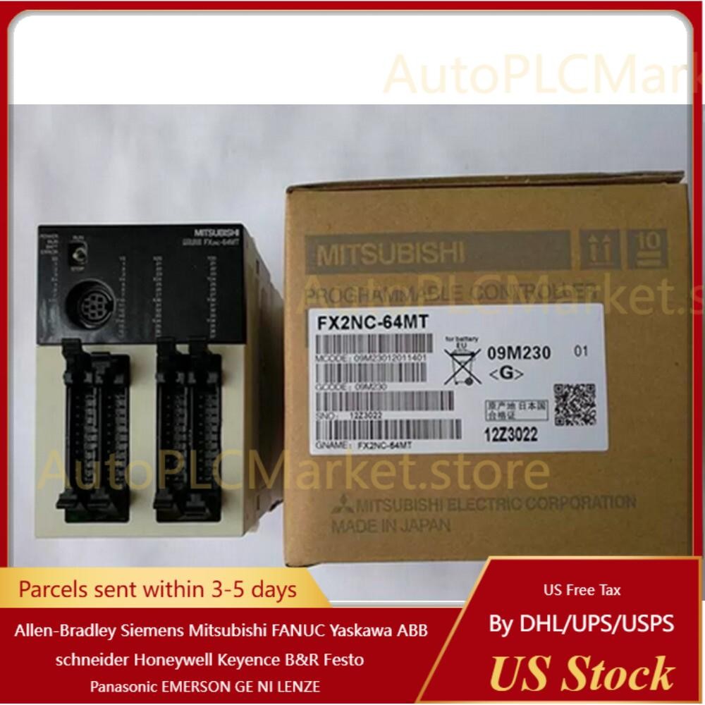 New Mitsubishi FX2NC-64MT PLC Programmable Controller Expedited Shipping One