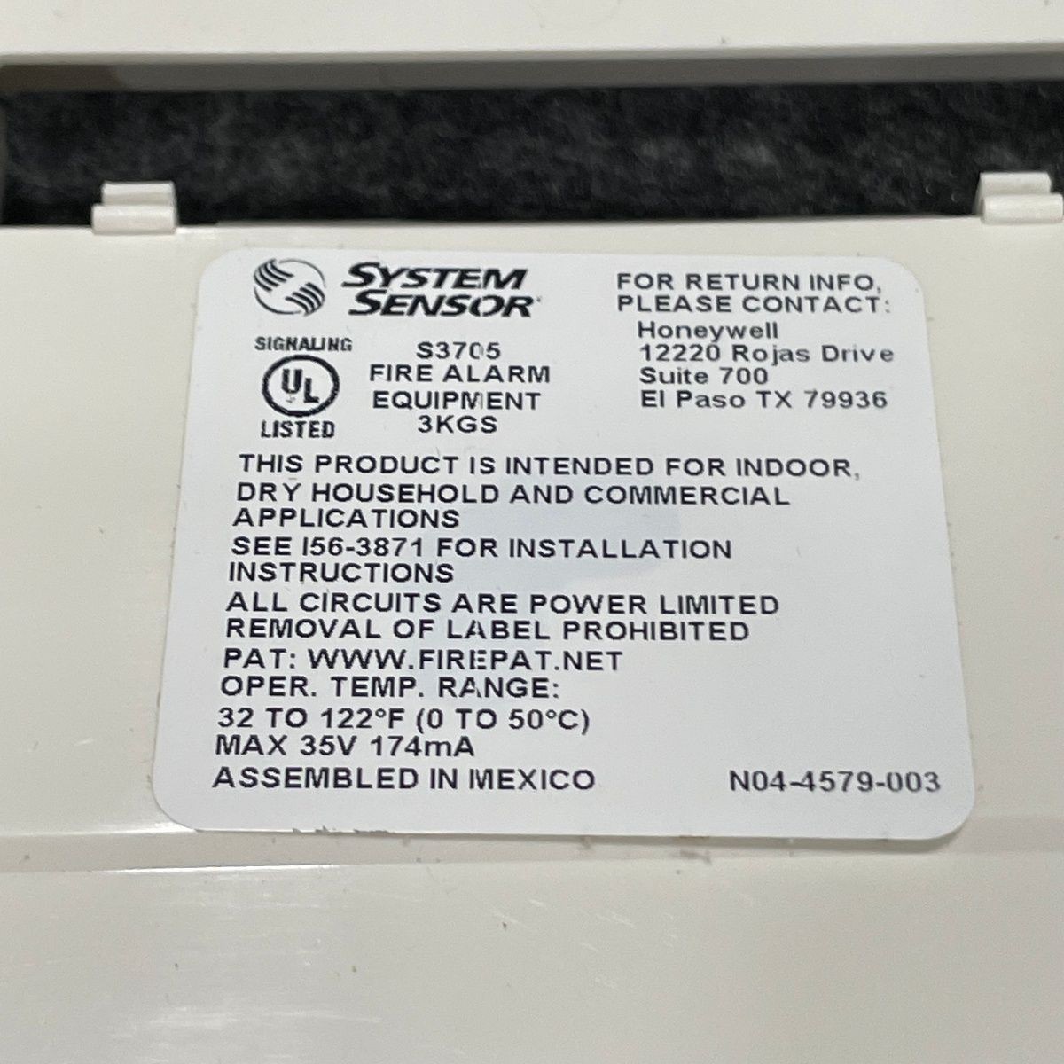 SYSTEM SENSOR COSMOD2W i4 Series, 2-Wire Interface Module