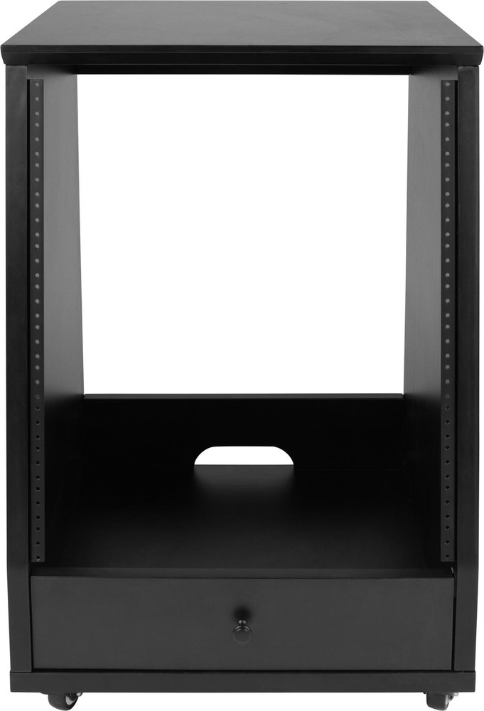 Gator Frameworks Elite 12U Angled Studio Rack - Black