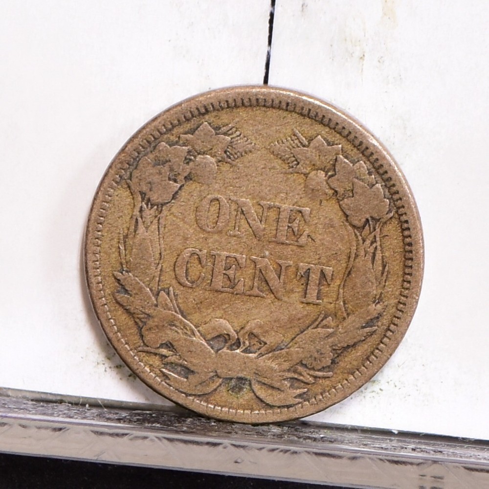 1858 Flying Eagle Cent - Large Letters - Fine (#57358-L)