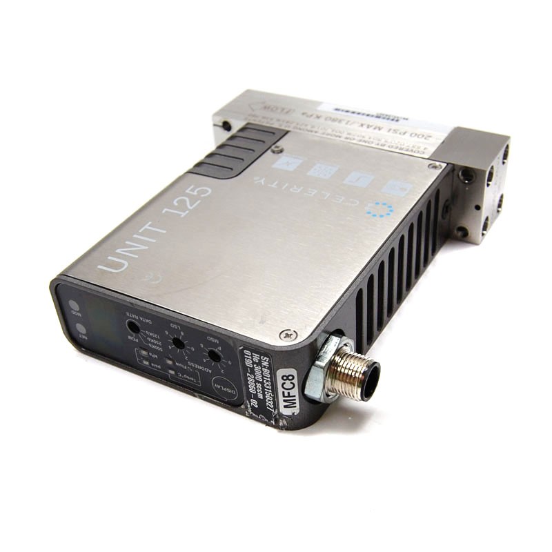 Celerity Unit IFC-125C Mass Flow Controller MFC (He/3SLM) D-Net Digital C-Seal