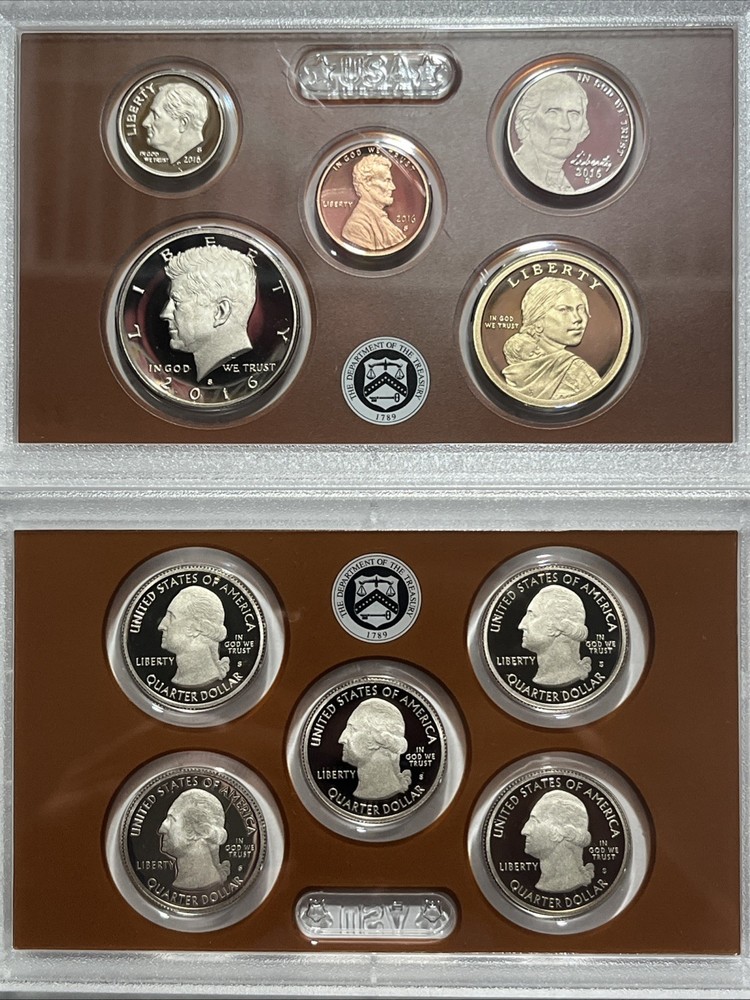 2016-S US Mint Clad 13-Coin Proof Set with OGP & COA