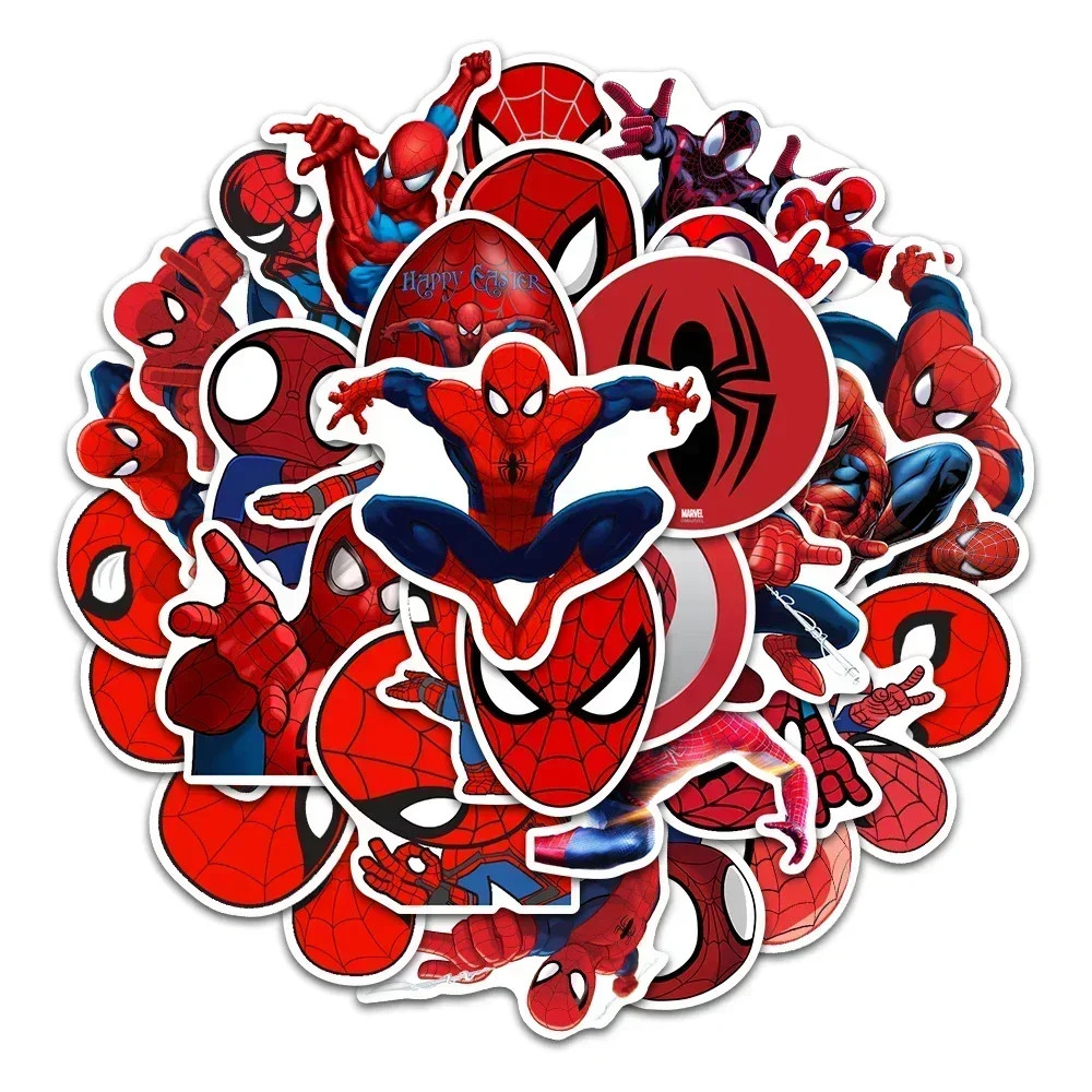 Spiderman Stickers Marvel 20 Pack Random Assortment Decal Set - US Shipping